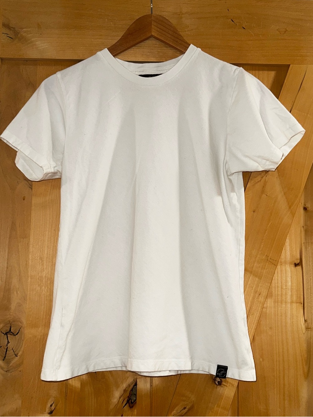 Women's White Short Sleeve Crew Tee